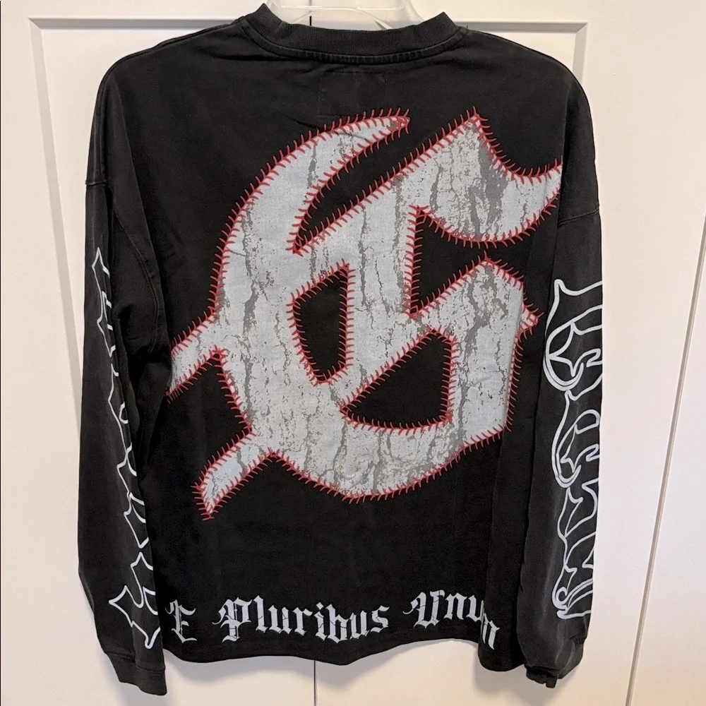 ❌SOLD❌ NWT [Godspeed] Baseball Skelton Grand Slam Graphic Long-Sleeve Men’s XS - Picture 9 of 12